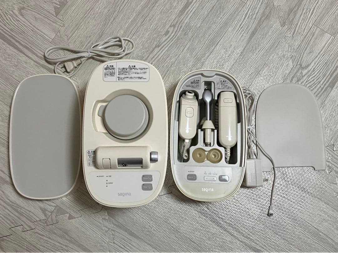 saqina 美顔器 スチーム機能付き　フヨウサキナ　pino