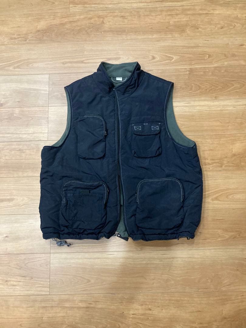 美品❗️canyon  blues テックベスト　ブラック　XL