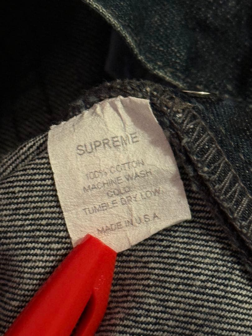 90s Old Supreme 最初期 紙タグ　2