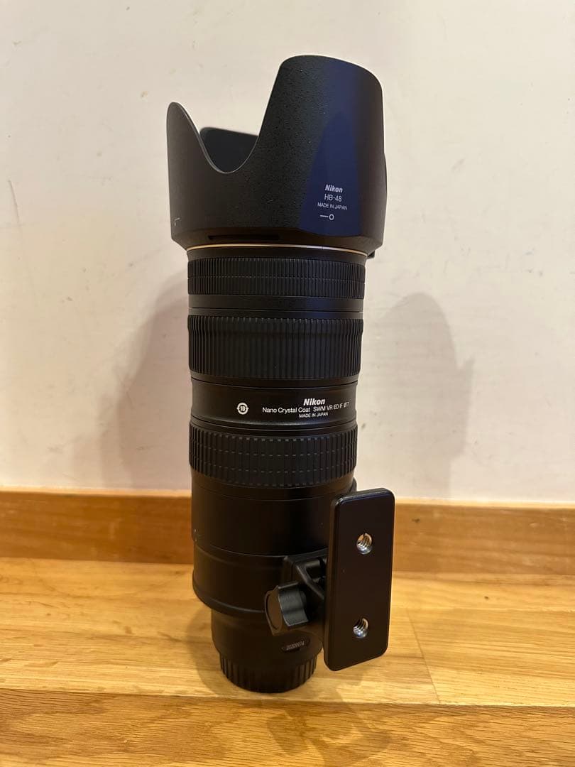 ニコン　70-200 f2.8 VR2