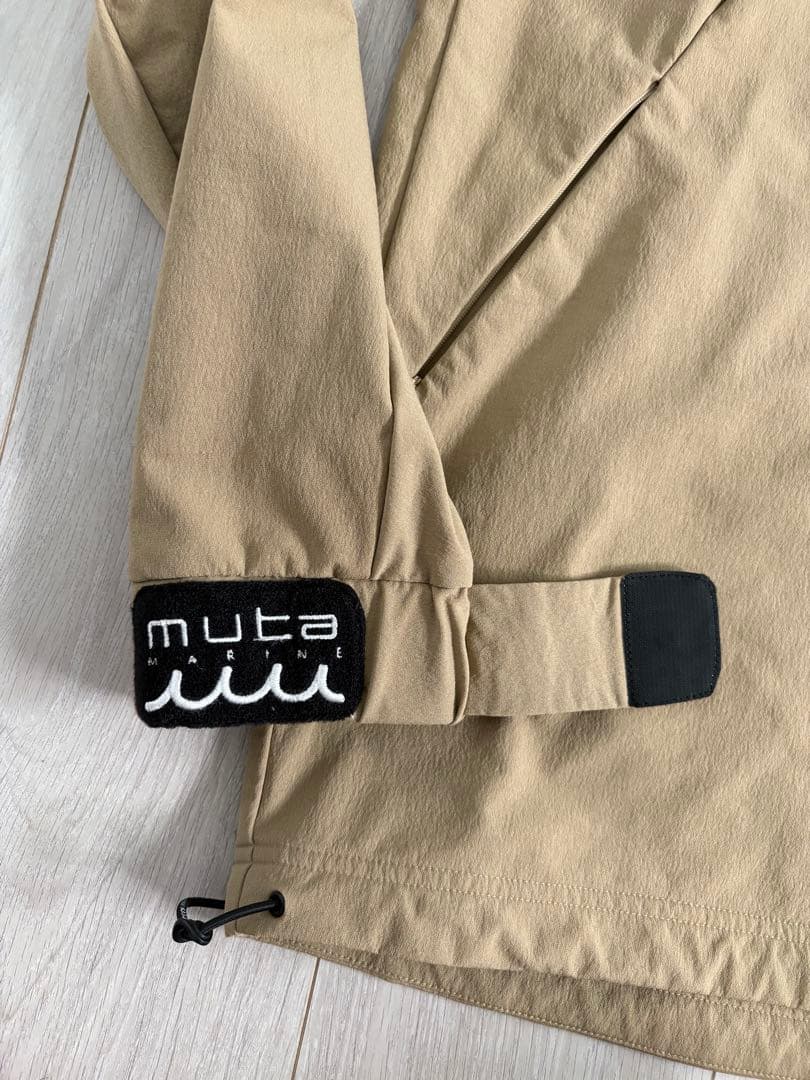 muta MARINE ムータマリン フーディーストレッチナイロンプルオーバー