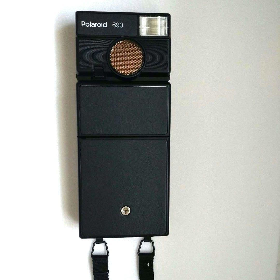 Polaroid 690 ポラロイド インスタントカメラ 動作確認済 フィルム入
