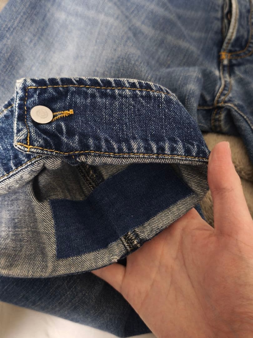 パンツ maison margiela 17ss cuffs denim