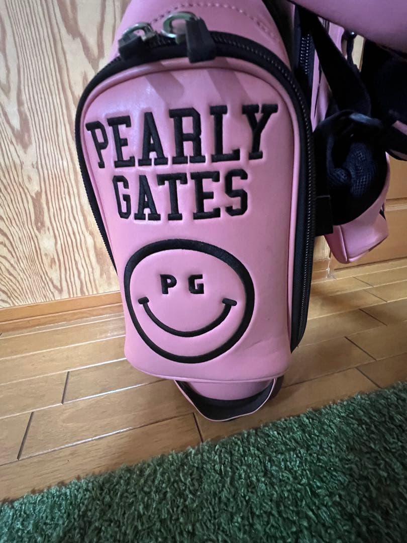 PEARLY GATES ピンクキャディバッグ