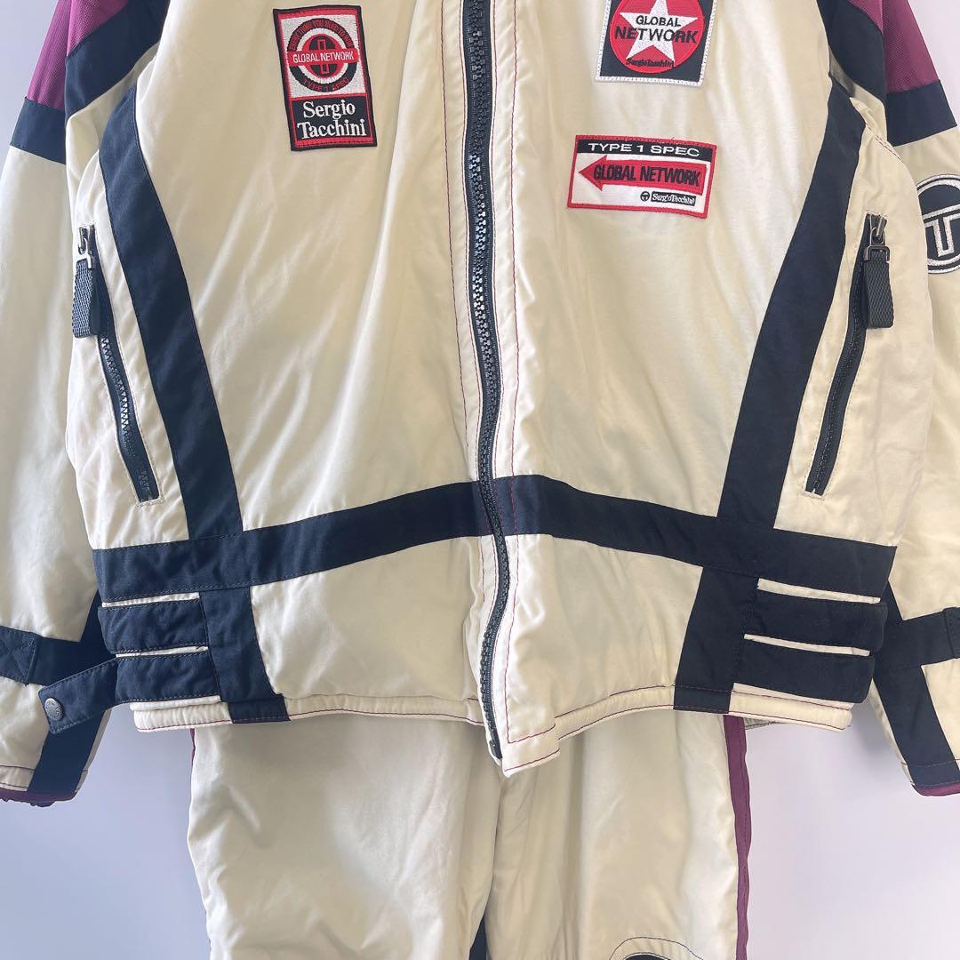 Sergio Tacchini スキーウェア 裏ボア vintage 上下セット