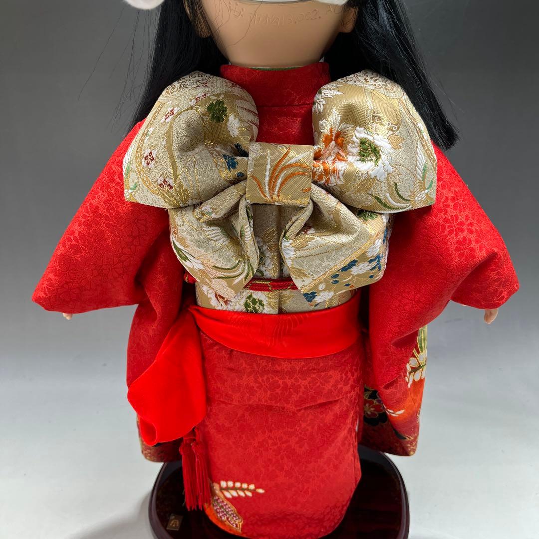 ma0214-11市松人形　公司作　46cm（台込み）日本人形　女の子