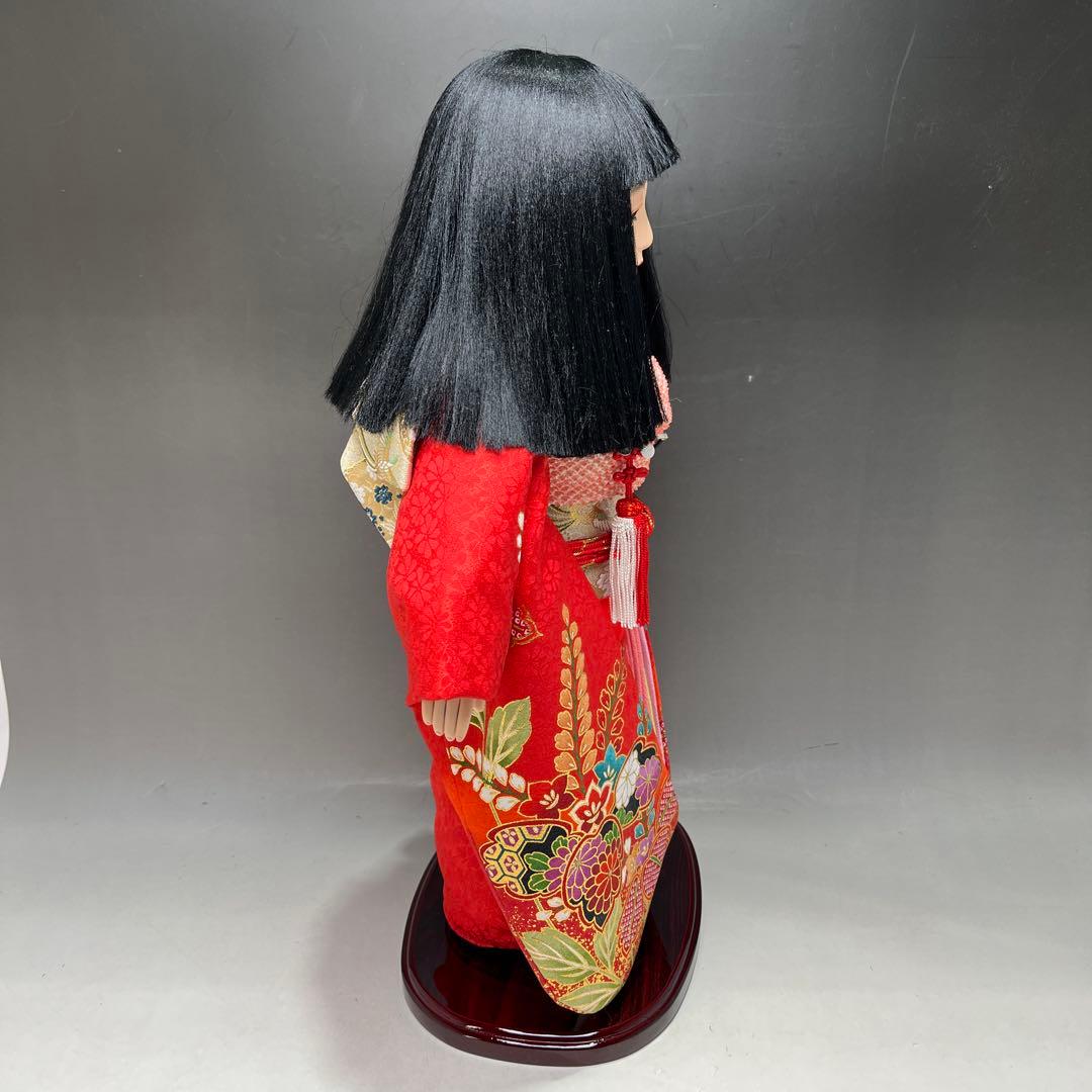ma0214-11市松人形　公司作　46cm（台込み）日本人形　女の子