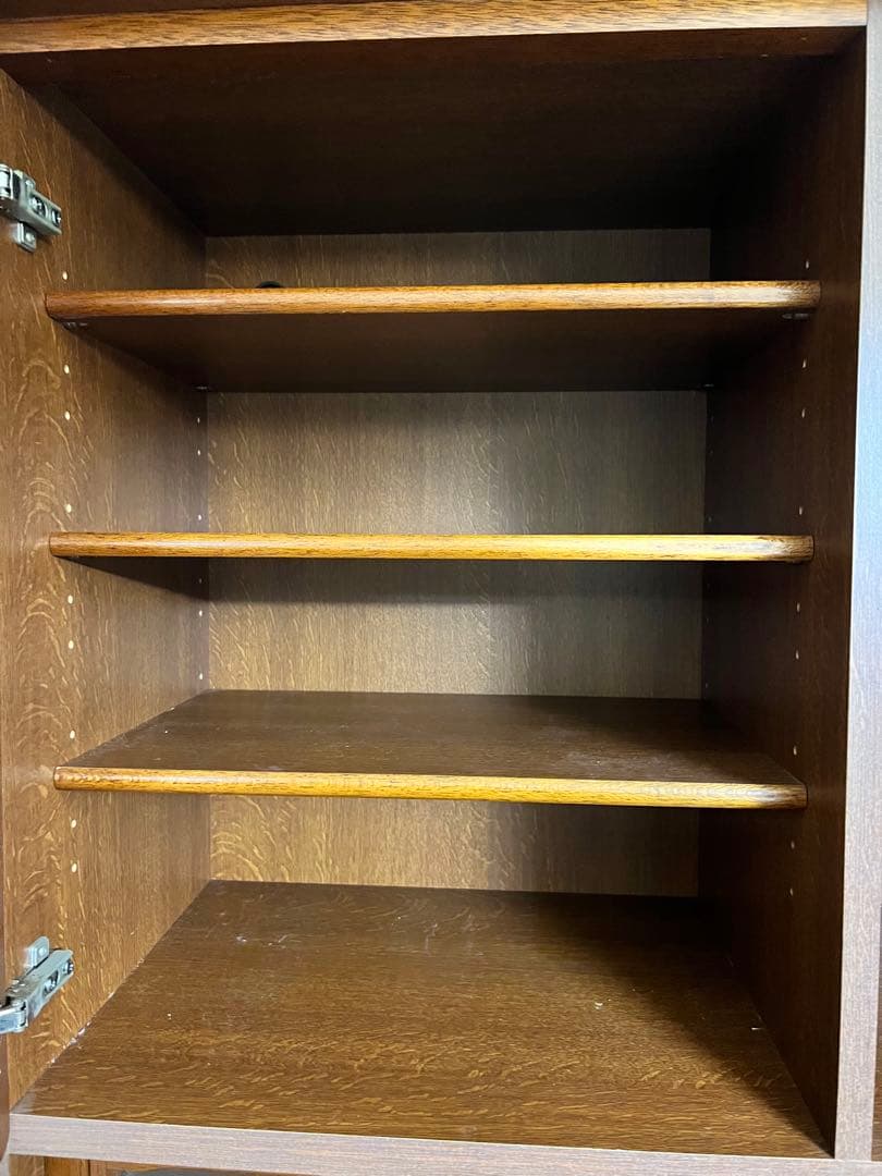 【最安値】水屋箪笥 欅茶箪笥 食器棚 キャビネット 古民家 アンティーク 和家具