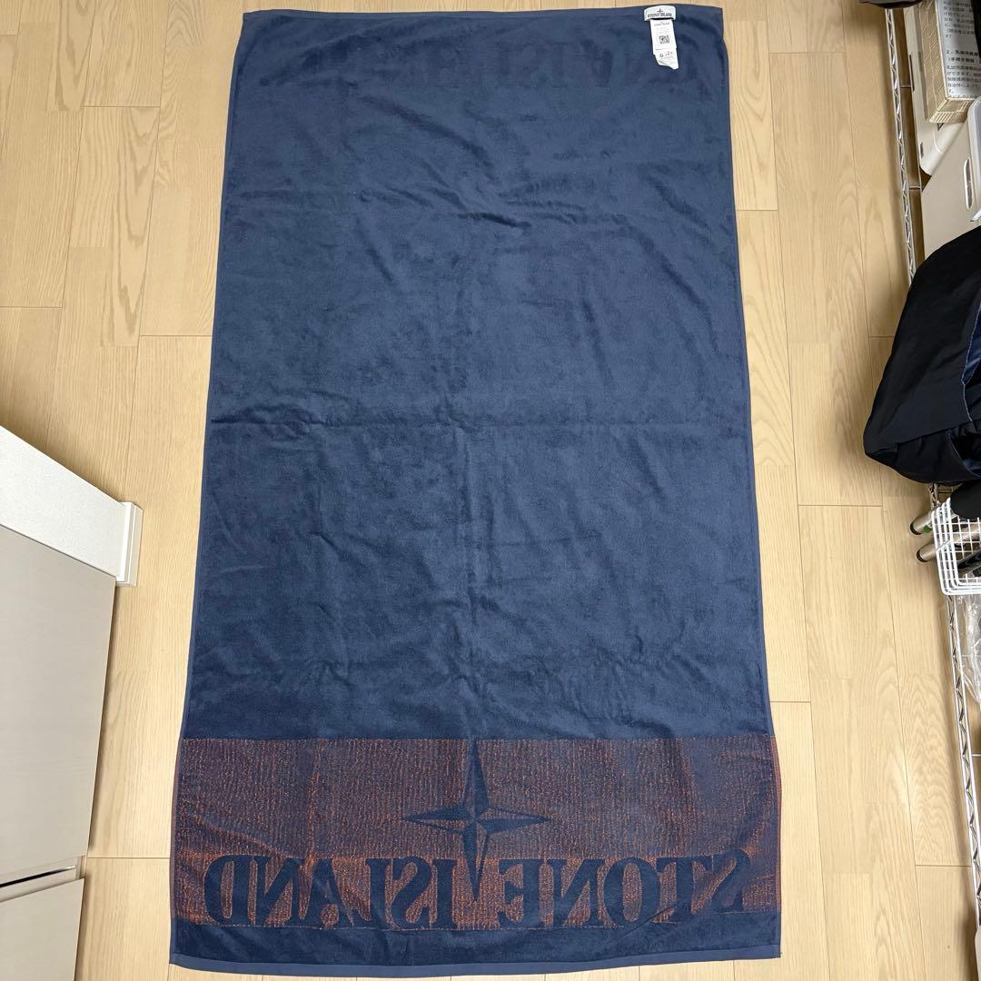 【未使用】stone  ビーチタオル ひざ掛け