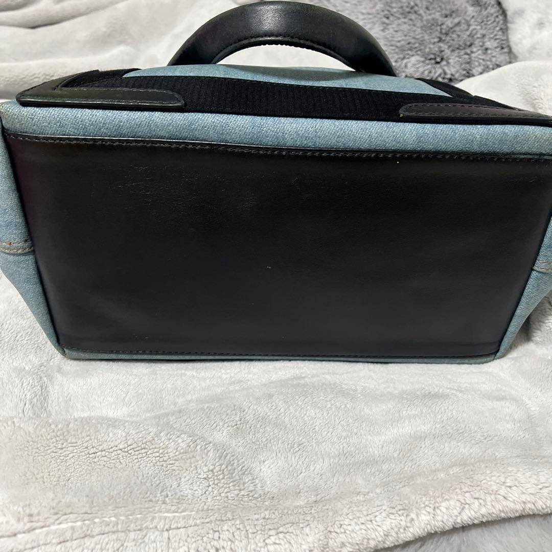 BALENCIAGA トートバッグ デニム/レザー