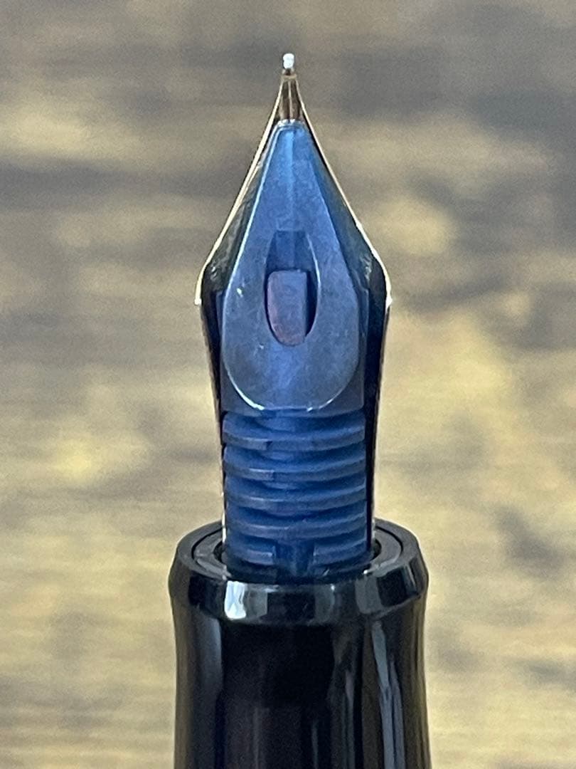 試筆のみ　1995年製　SF 細軟字　74 14金　JIS刻印　万年筆