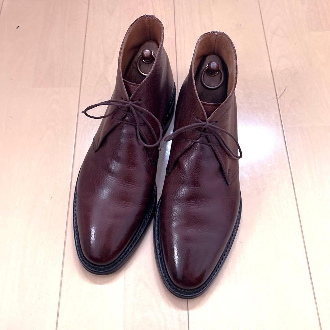 698.CROCKETT&JONES BRECON チャッカブーツ 7E