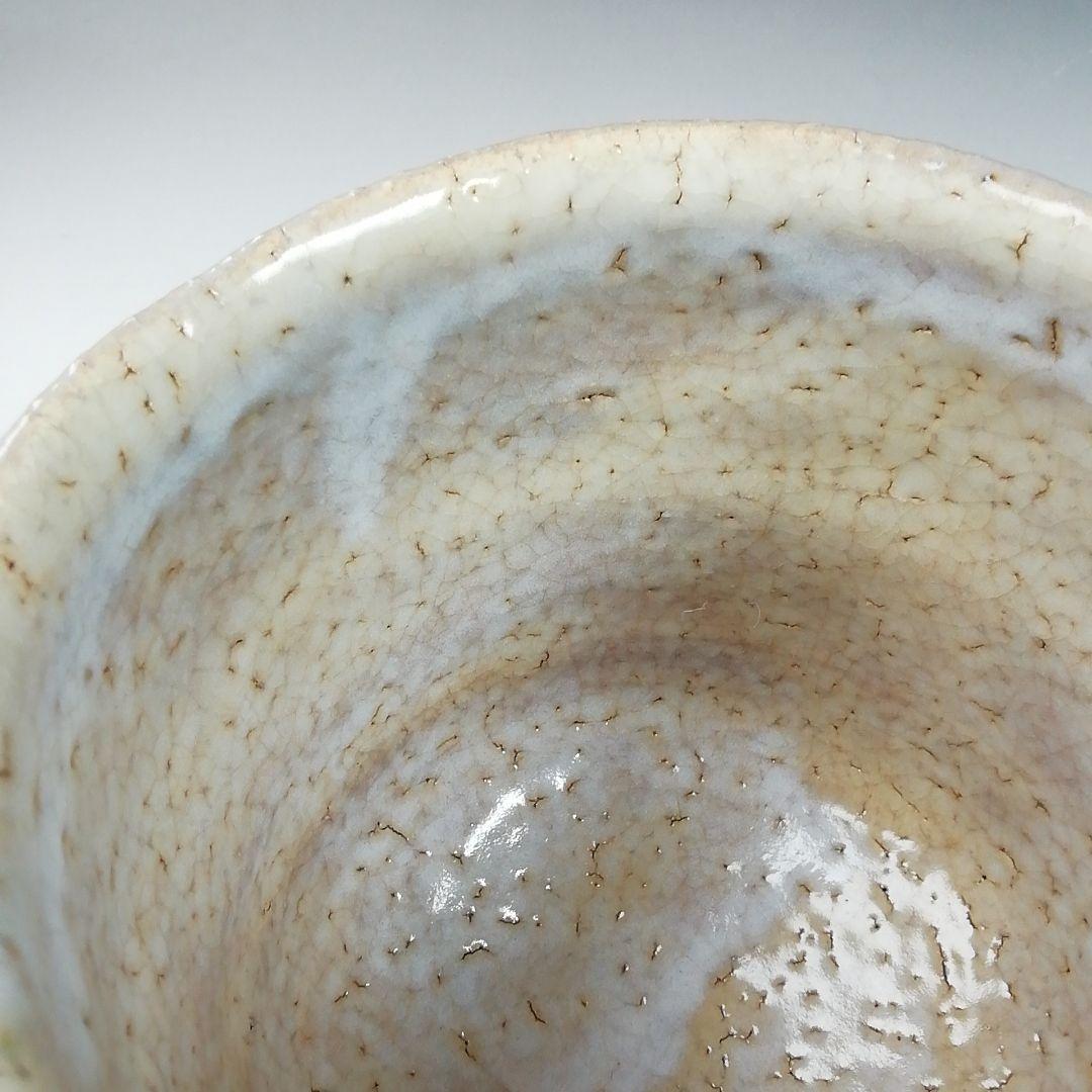 Ｗ１４３　茶碗　『萩焼』『筒茶碗』『林紅陽 造』　共箱　抹茶碗　茶道具