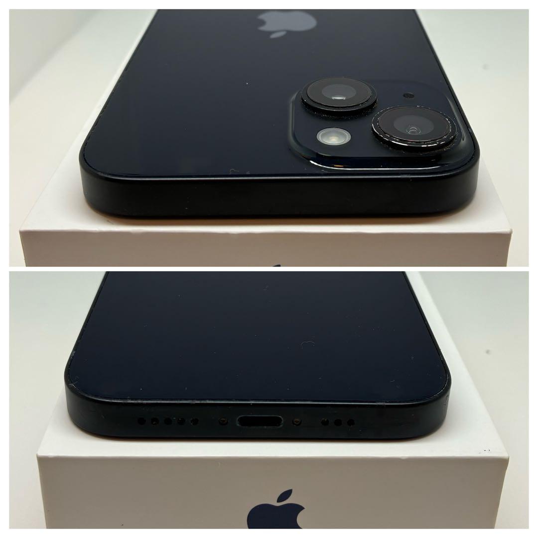 【美品】iPhone14 128G ミッドナイト　SIMフリー　100%電池