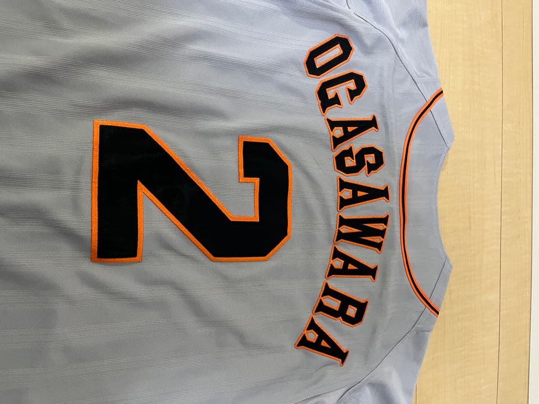 激レア！　2000年代　読売ジャイアンツ　小笠原道大　刺繍レプユニ　サイズM