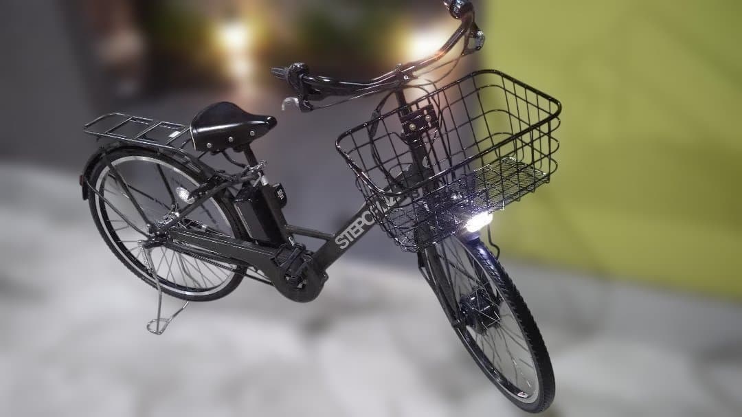 ステップクルーズｅ　タイヤ新品　回生充電　26インチ　電動自転車 ブリヂストン