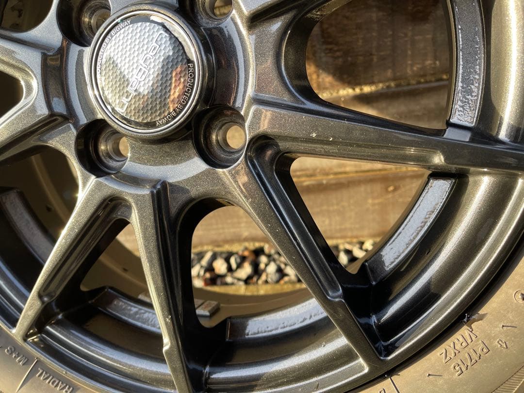 155/65R14スタッドレスタイヤホイールセット