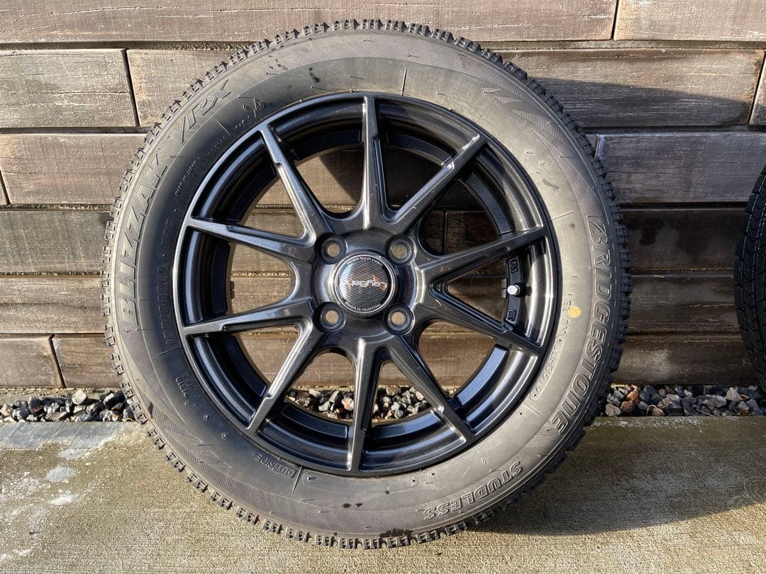 155/65R14スタッドレスタイヤホイールセット