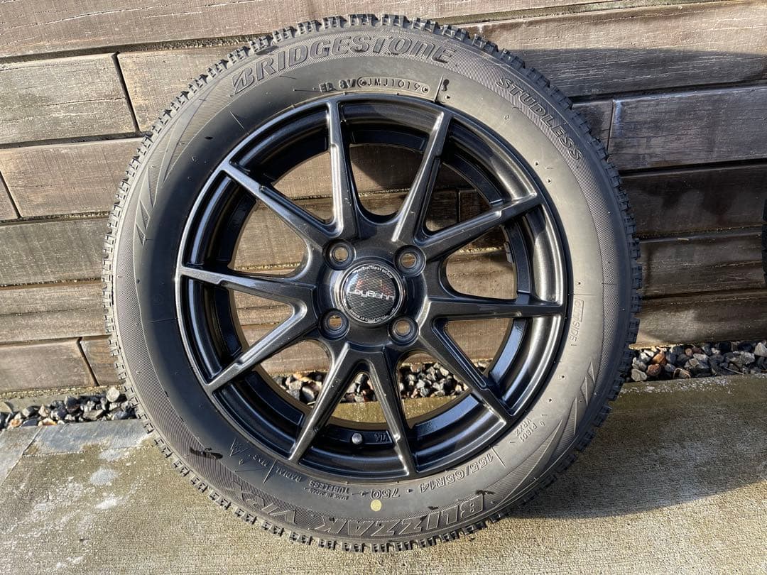 155/65R14スタッドレスタイヤホイールセット