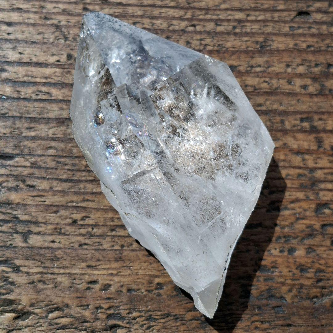 *虹入り* マニハール産 ヒマラヤ水晶 アナテース