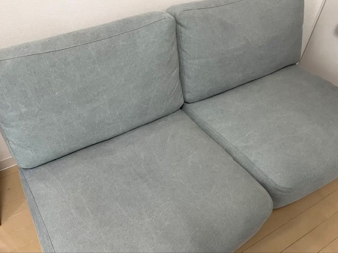 MOMO NATURAL CLOUD LOW SOFA 2P /クラウドソファ