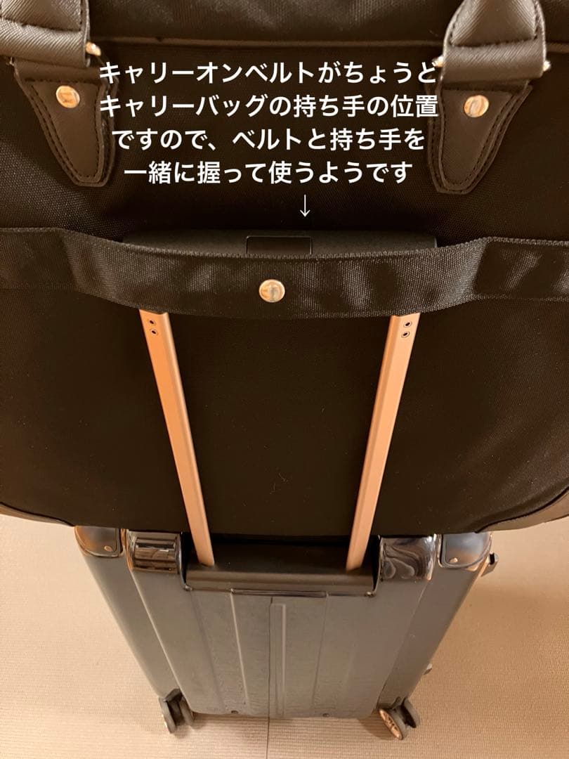 【美品✨CORDURA】ガーメントバッグ スーツバッグ 鞄 カバン ブラック 黒