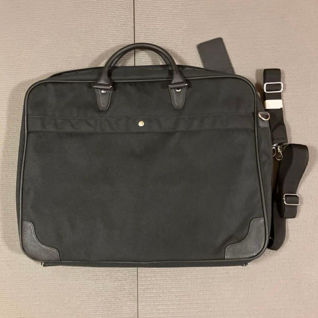 【美品✨CORDURA】ガーメントバッグ スーツバッグ 鞄 カバン ブラック 黒