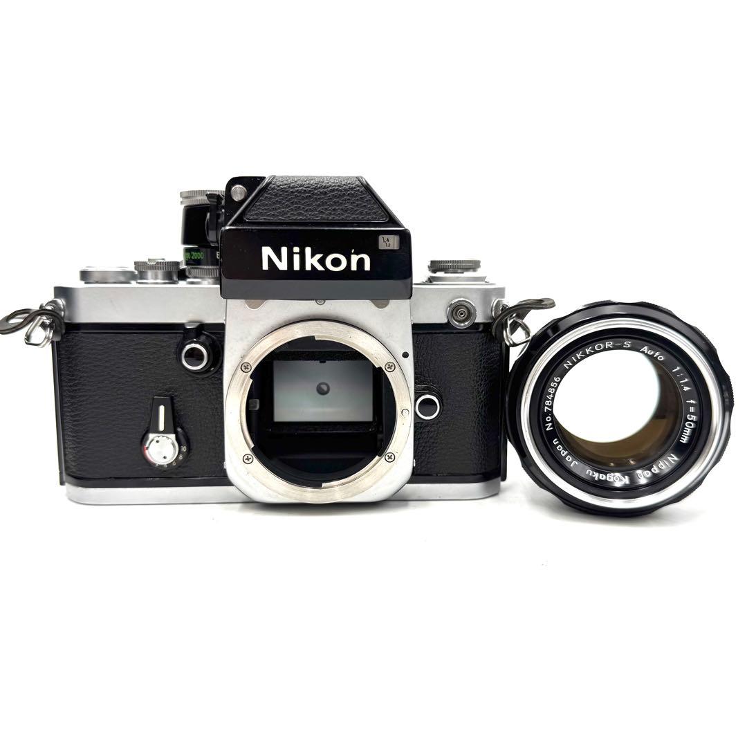動作良好 NIKON F2 フォトミック シルバー 50mm F1.4