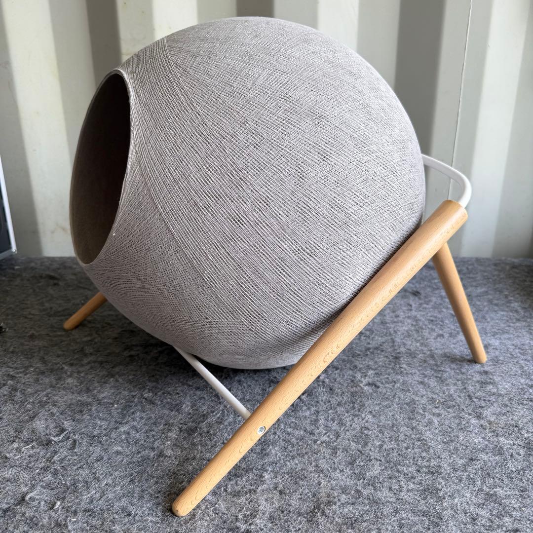 H40美品✨　MEYOU PARIS • ヨーロッパ製　猫　ペット　ベッド