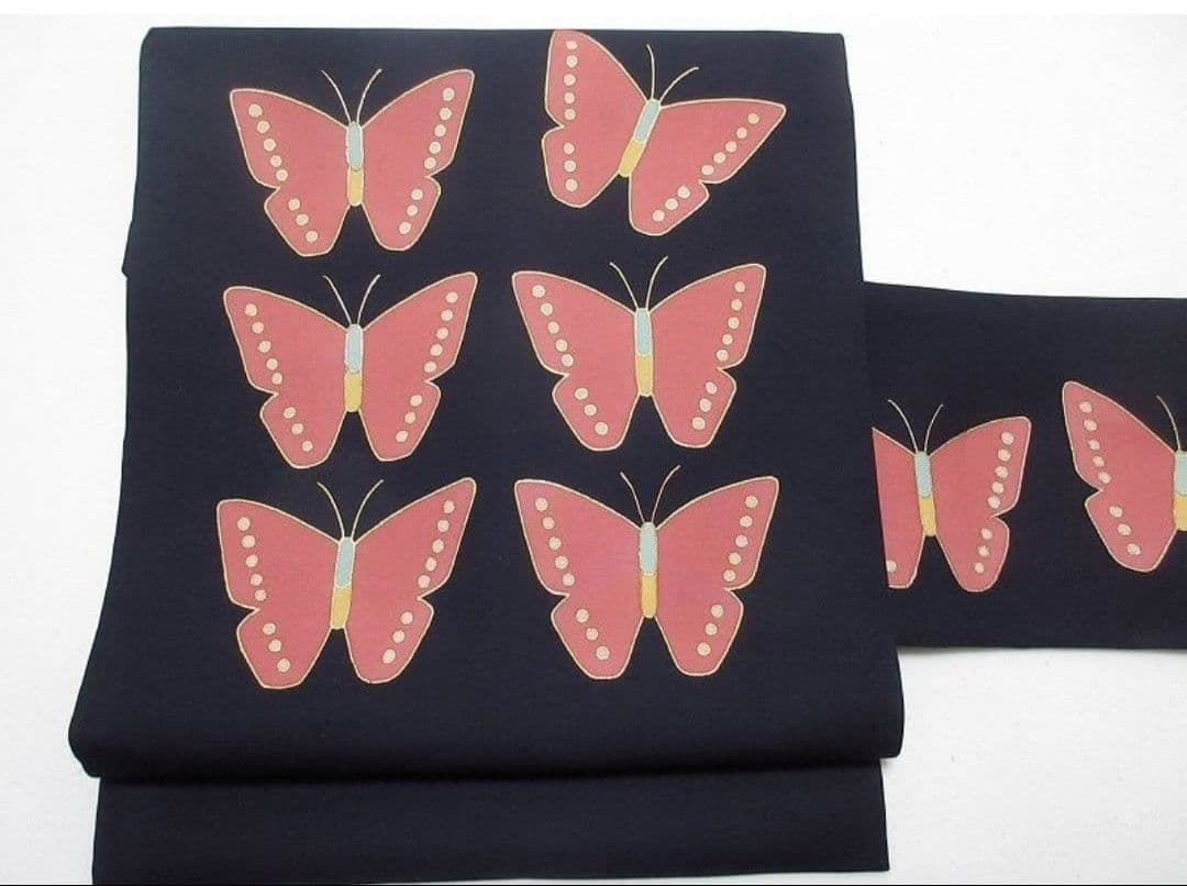 名古屋帯　舞蝶　新品　未使用