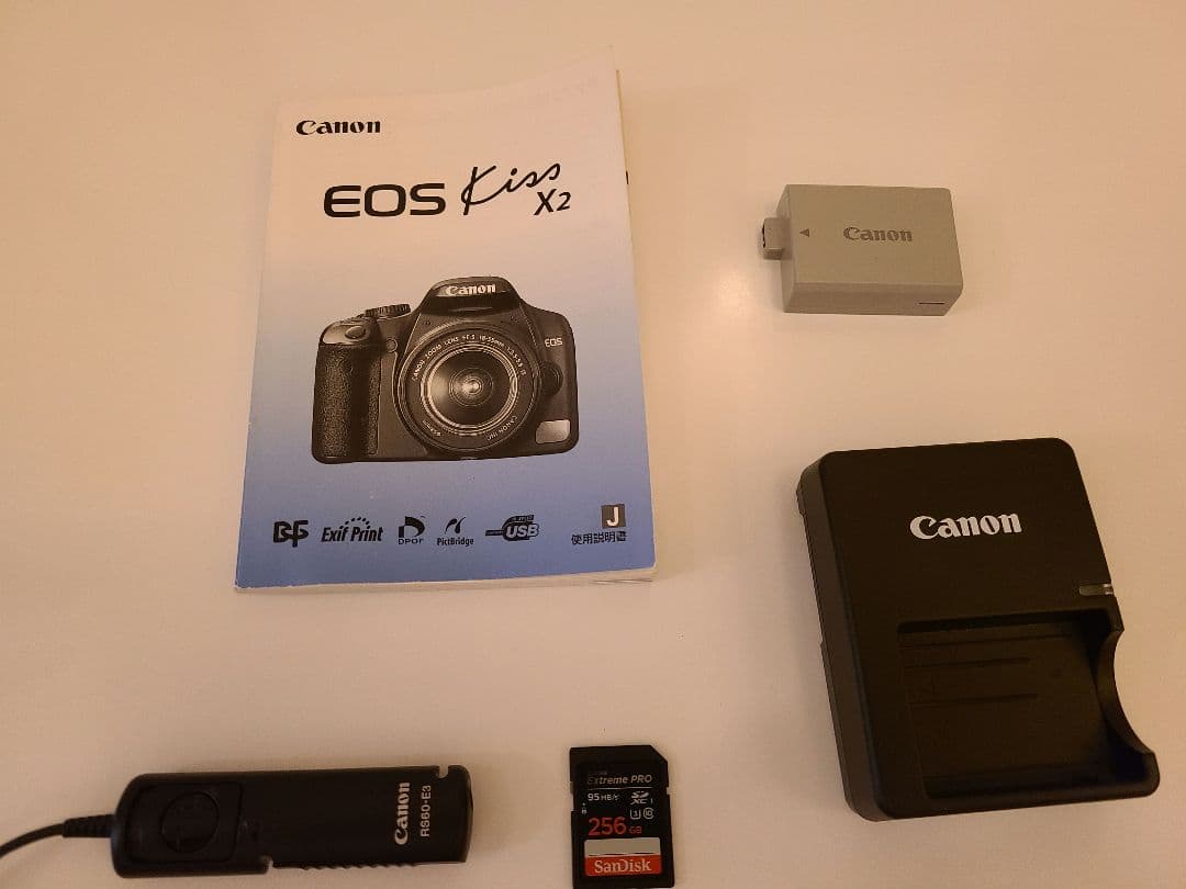 美品 canon eos kiss x2 レンズ付き