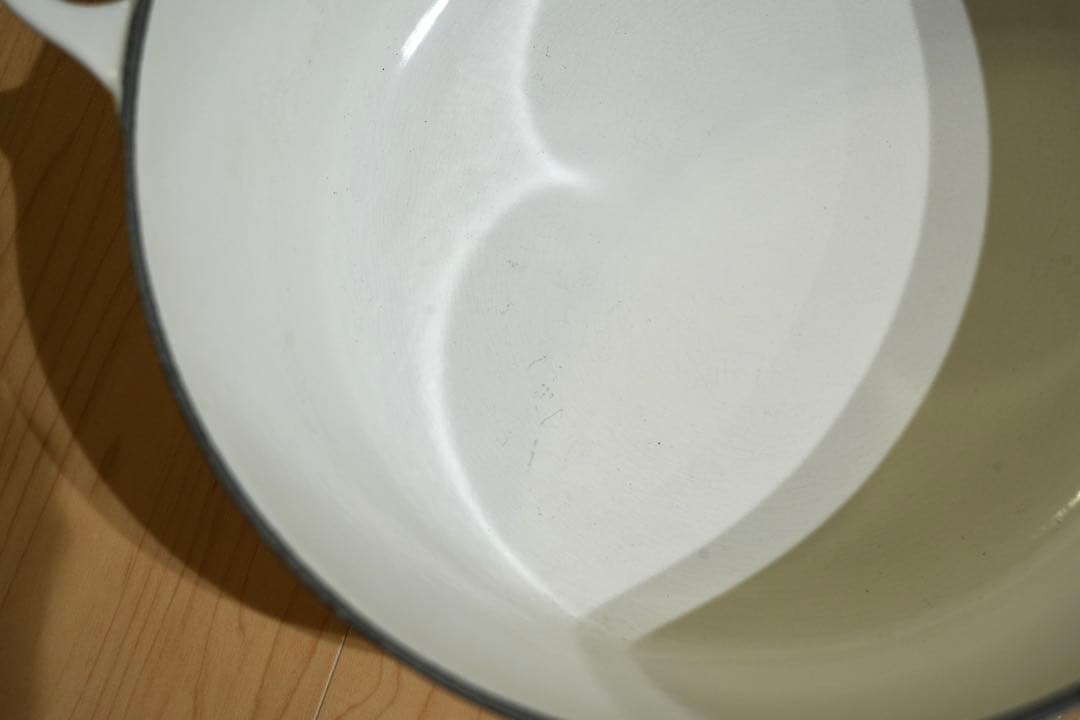 LE CREUSET 両手鍋 22 ホワイト