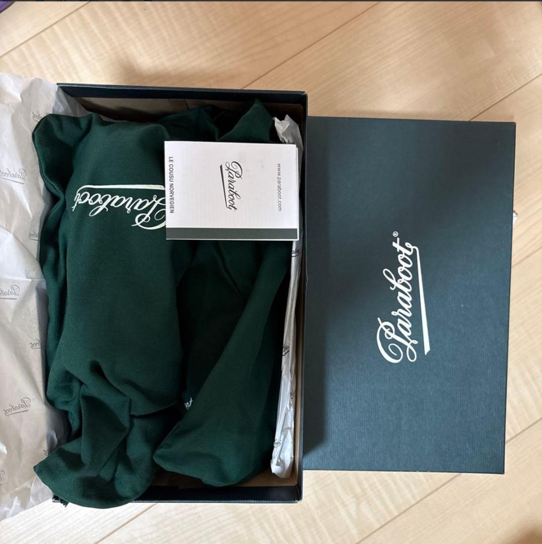 新品未使用 パラブーツ PARABOOT CHAMBORD UK 7.5