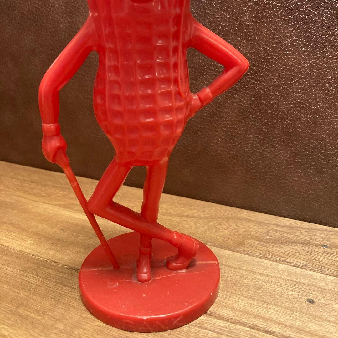 ミスターピーナッツ ビンテージバンク 貯金箱 アドバタイジングフィギュア赤