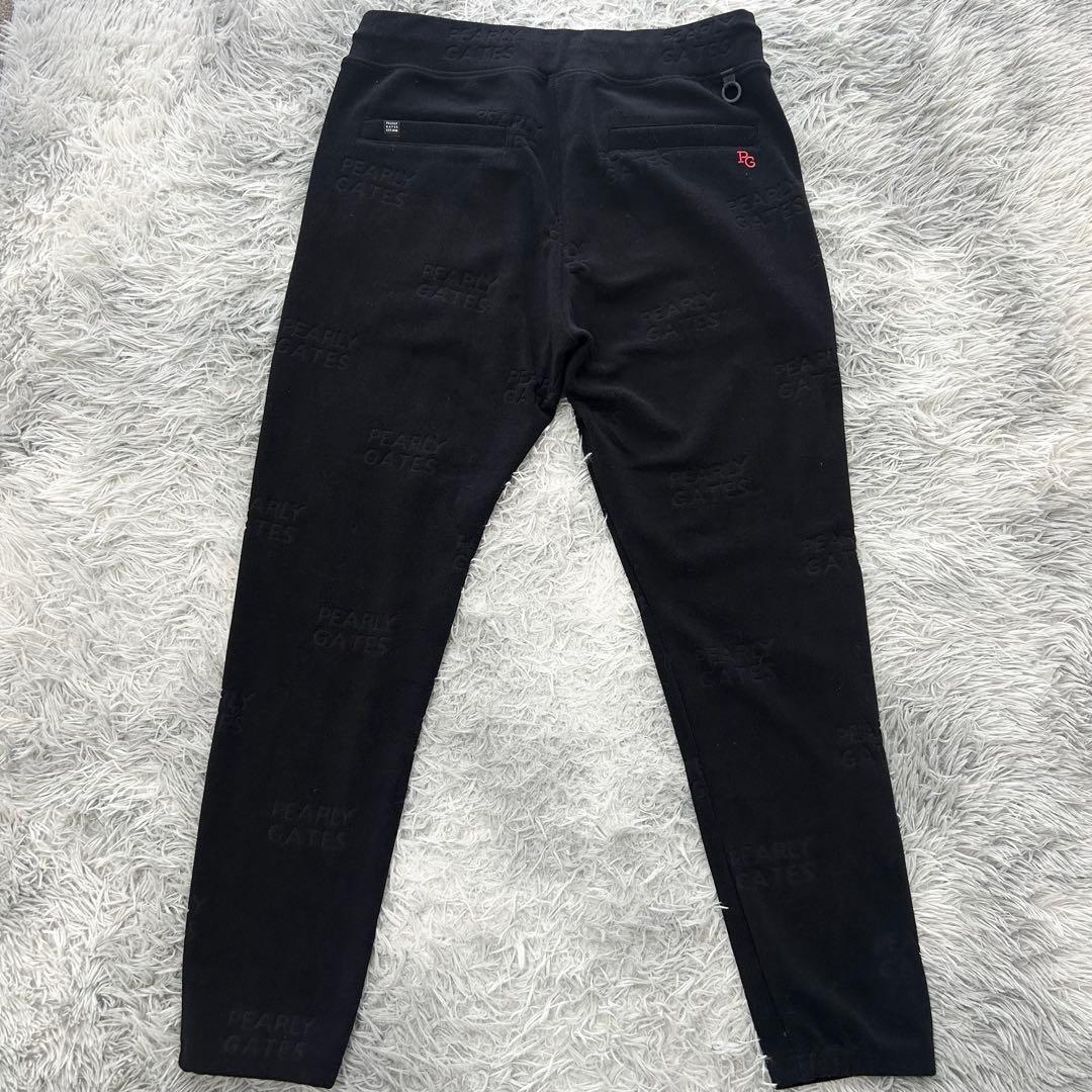 新品　パーリーゲイツ　パンツ　ストレッチ　ウエストゴム　パイル　ジョガー　5