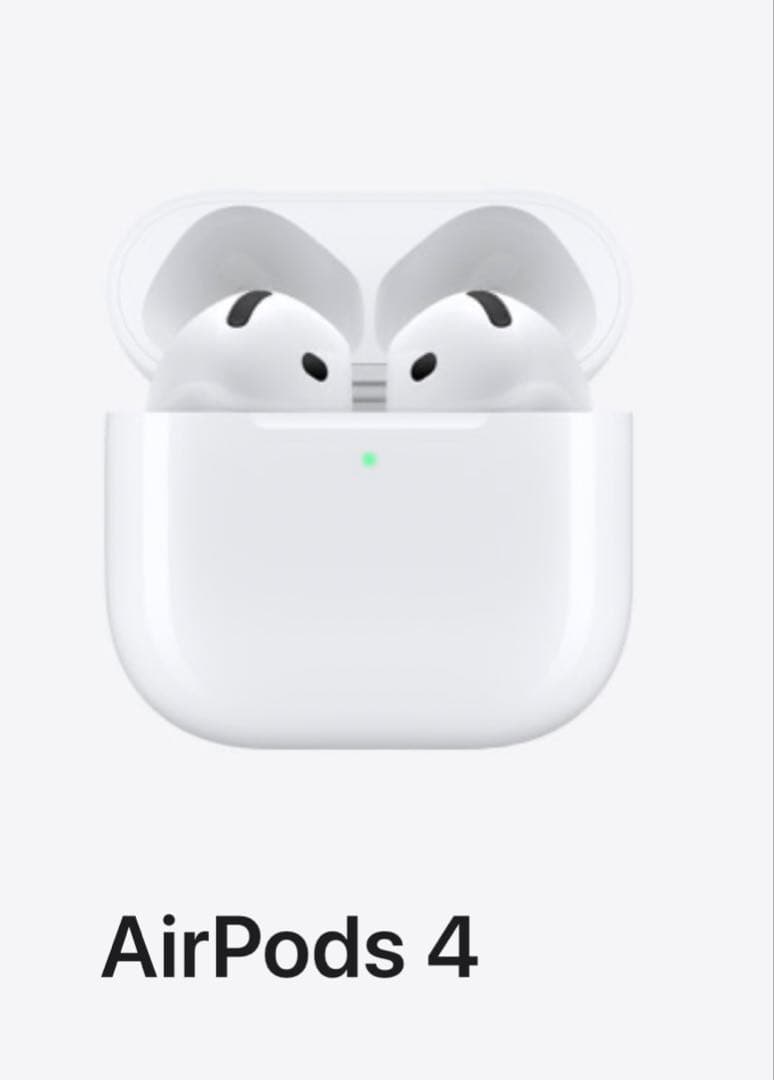 AirPods 4 本体 ホワイト 新品未開封