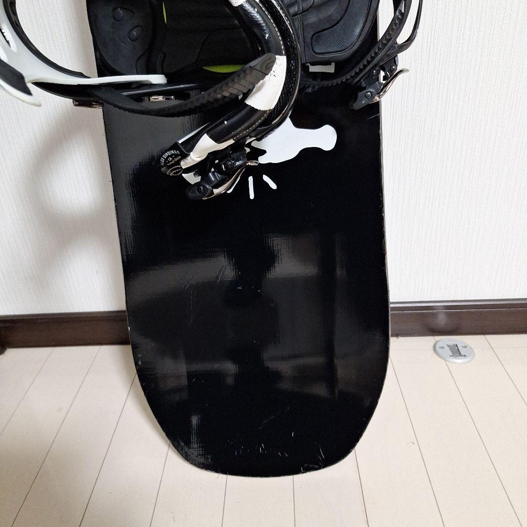 スノーボードセット　バタレオンデザスター１５１cm　フラックスDSビンディング