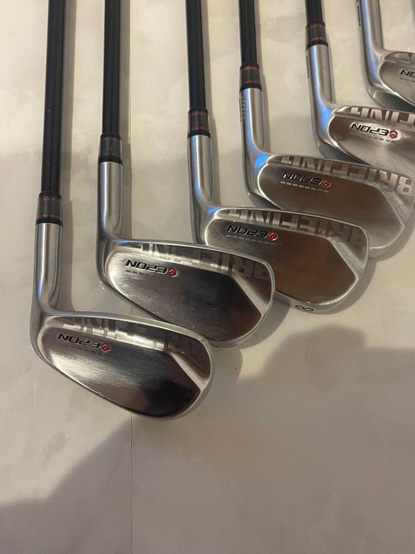 【限定】エポン×ブリーフィング コラボ アイアンセット 4-PW 7本セット