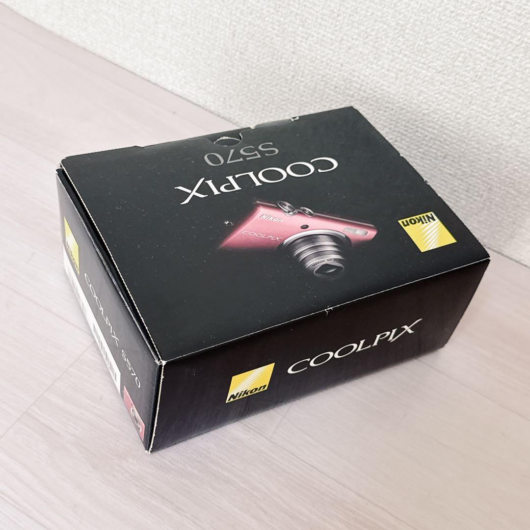 2471【希少品】Nikon ニコン COOLPIX S570 ピンク