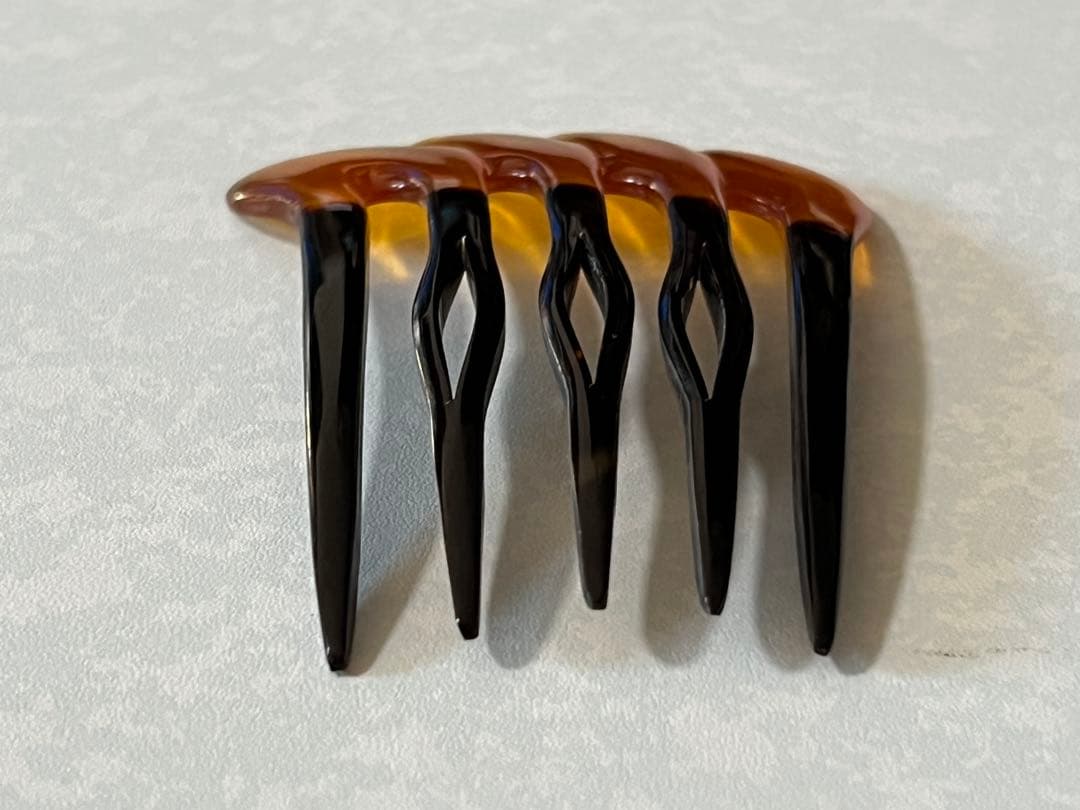 べっ甲　櫛　かんざし　鼈甲　鼈甲細工　ヘアーアクセサリー 保証書　髪飾り　和装