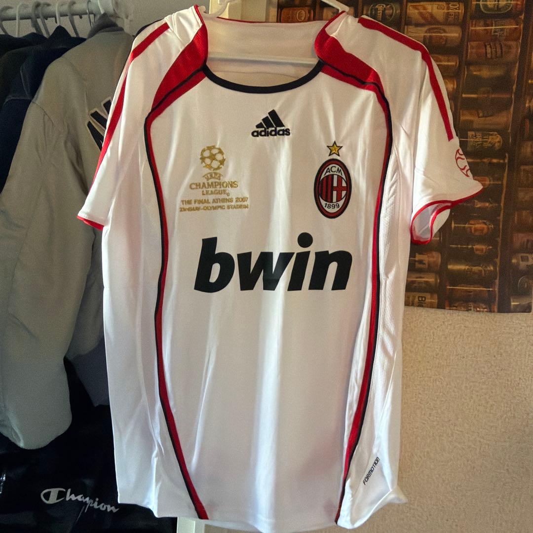 ACミラン 2007年 CL決勝 ユニフォーム adidas bwin