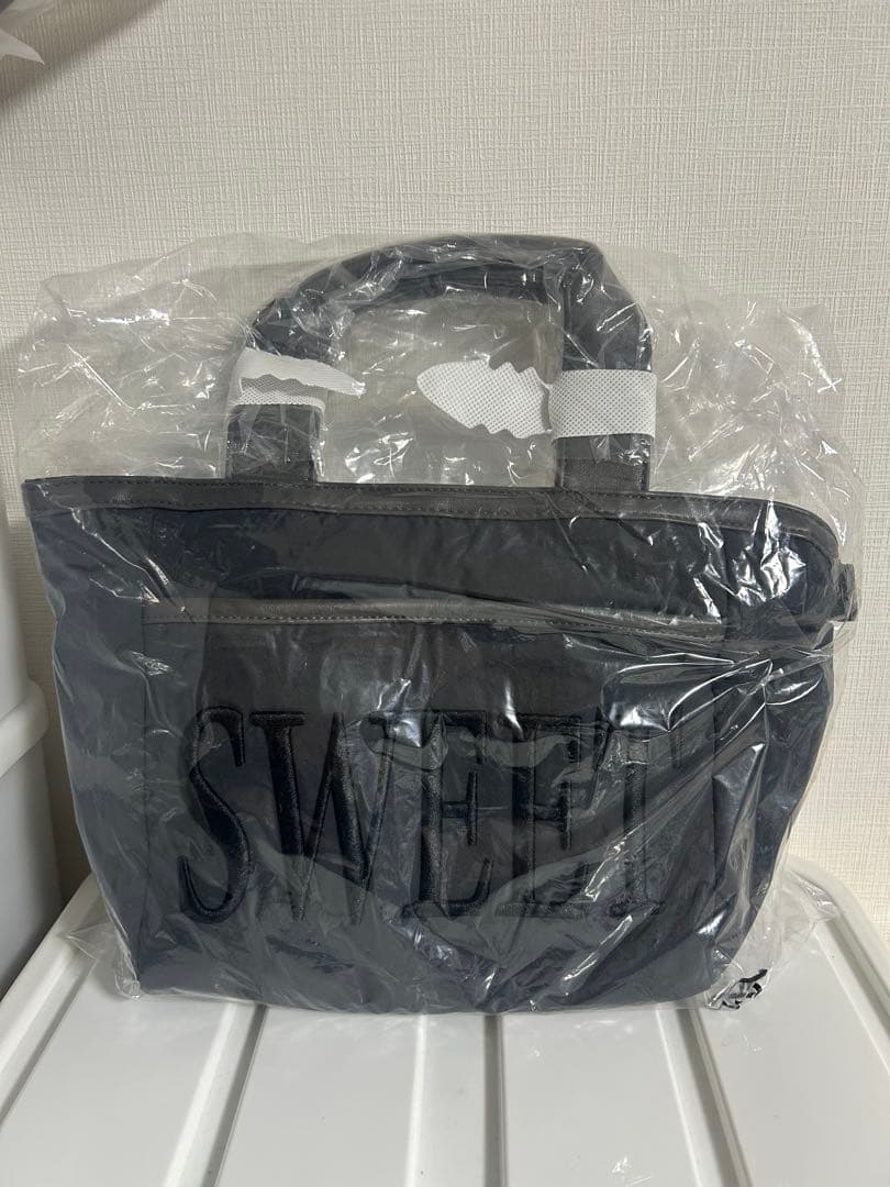 【新品未使用】SY32 SWEETロゴ刺繍 バケットバッグ型 カートバッグ