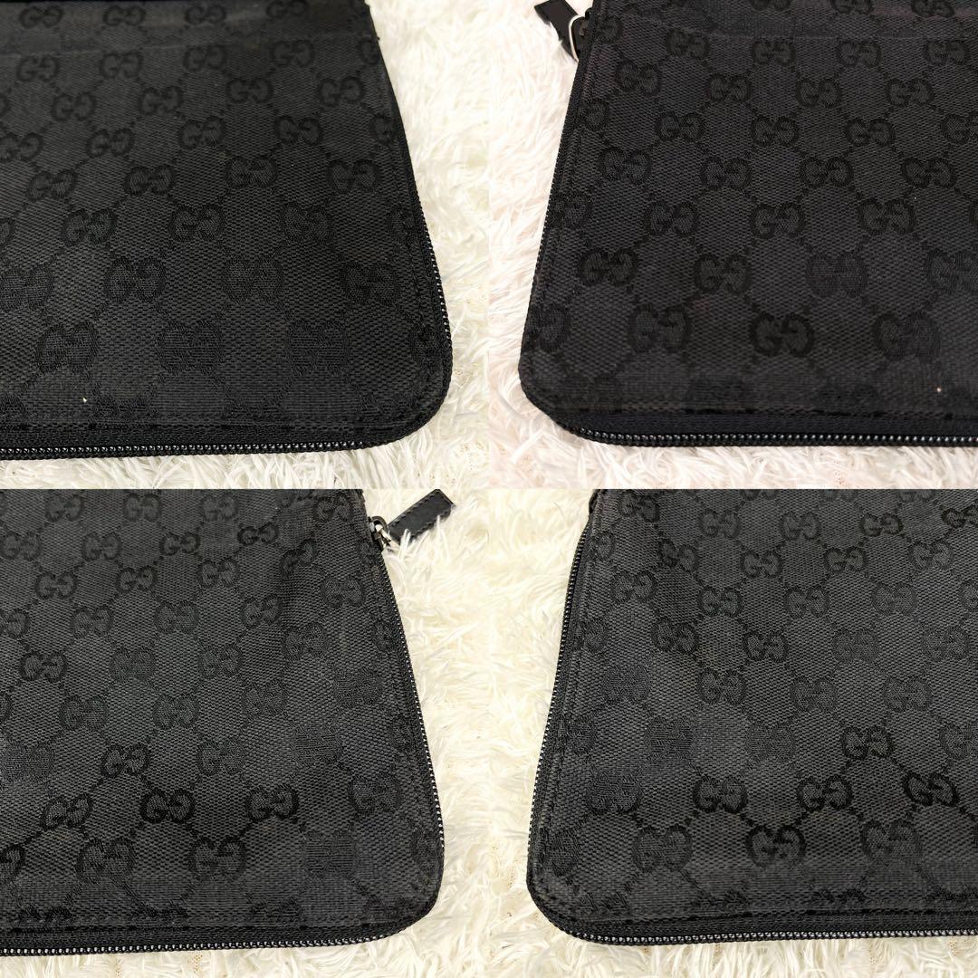 【美品】GUCCI グッチ GGキャンバス ショルダーバッグ 付属品付き