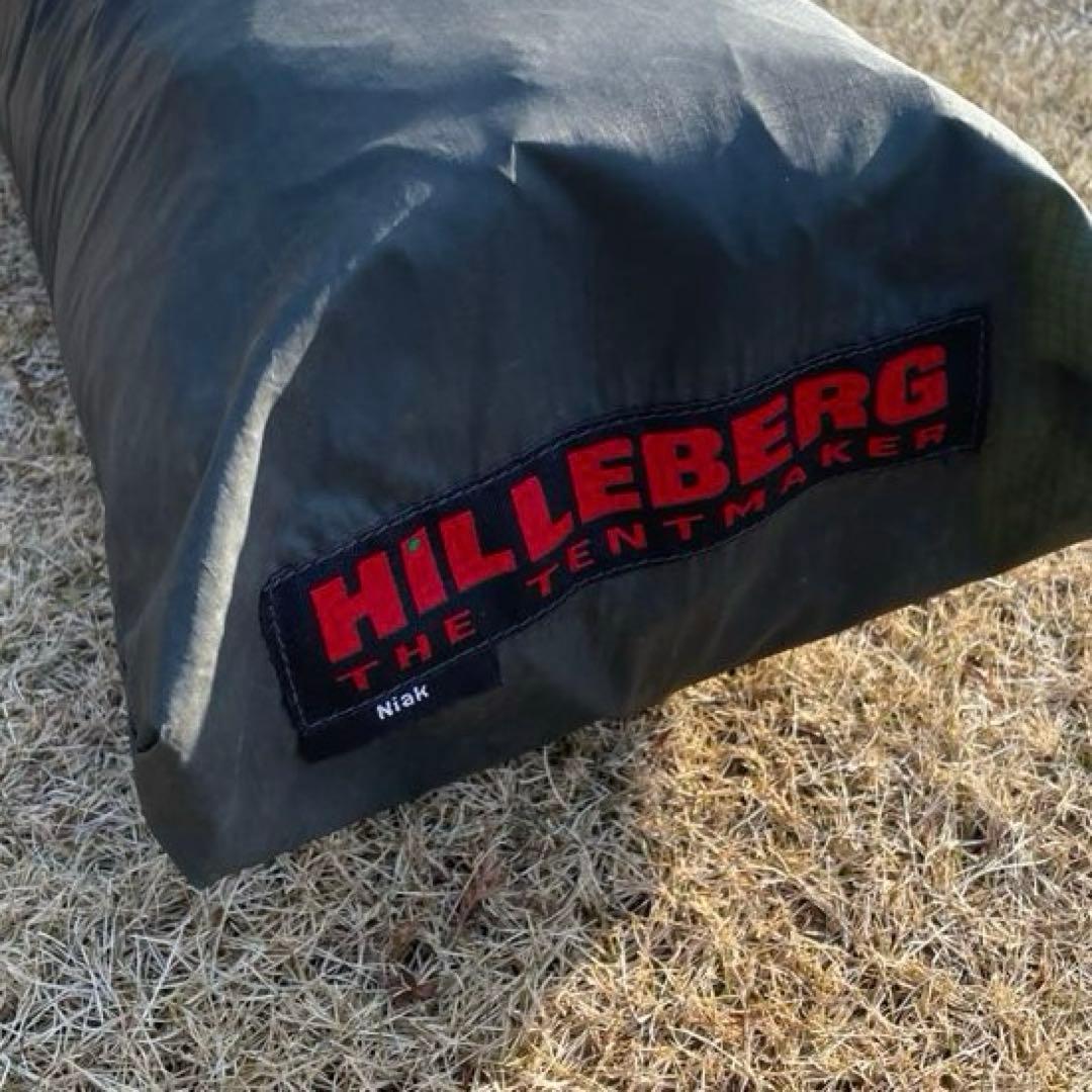 HILLEBERG NIAK 1.5 グリーン　フットプリント付き