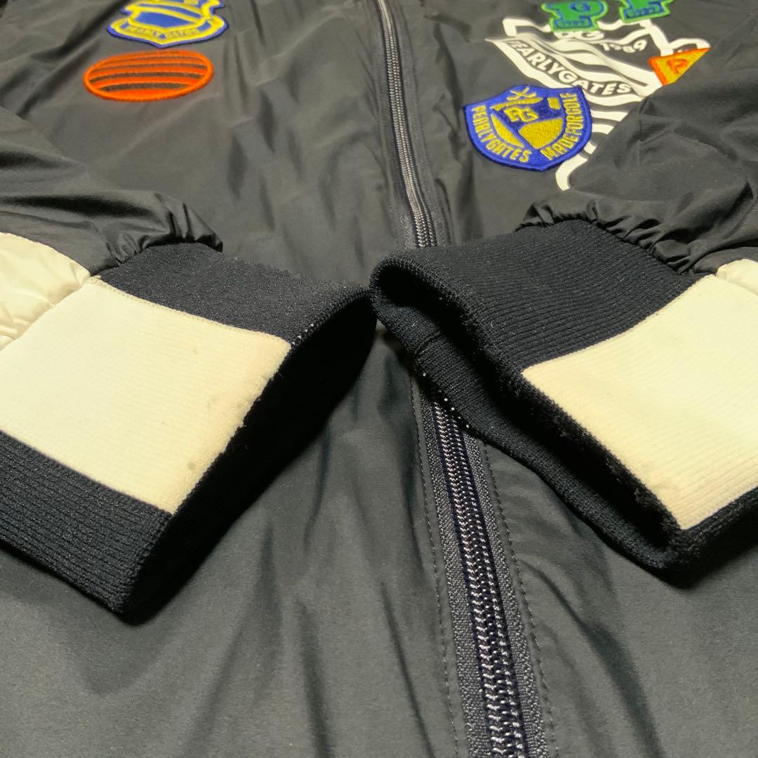 PEARLY GATES 2WAY リバーシブル ジャケット 黒、紫　ベスト