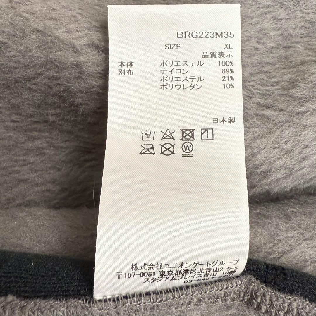 極美品✨BRIEFING フリースベスト ゴルフ GOLF メンズ XL グレー