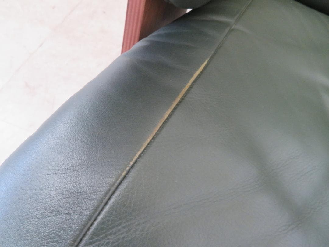 美品■カリモク■本革■ザ・ファースト■RU73■リクライニングソファ■39.4万