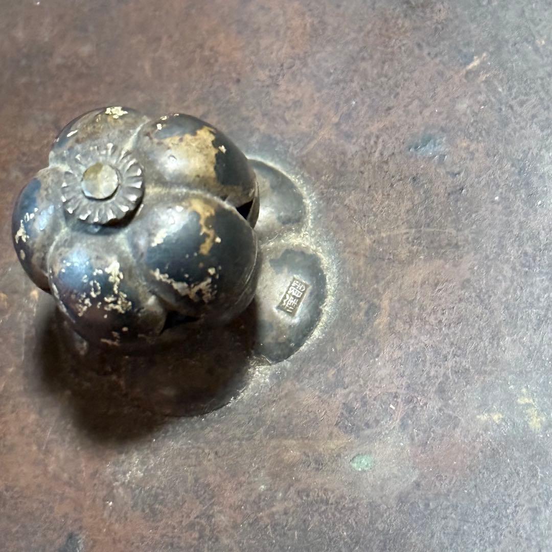 鉄瓶　銀摘付　鉄器　 アンティーク　骨董品　レトロ　鉄びん　茶道具