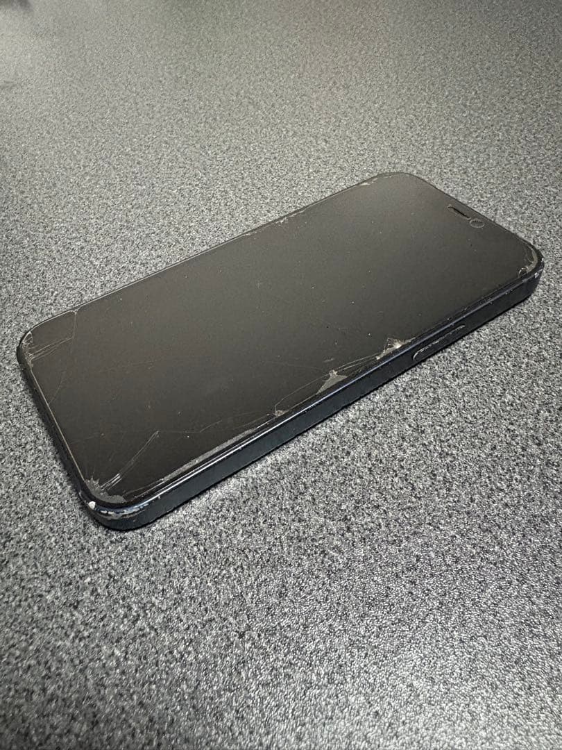 Apple iPhone 12 miniブラック 本体 充電ケーブル付き