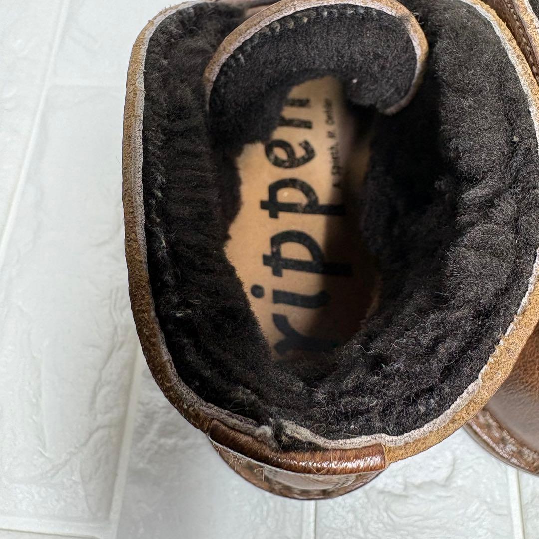 【希少モデル】 trippen BOX ブーツ レザー ボア 23.5cm